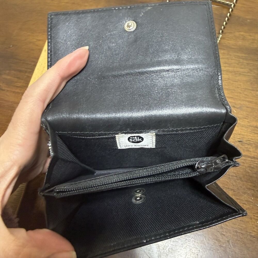 The Sak Black Leather Wallet Small - Picture 6 of 9